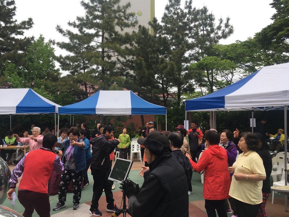 2019년 제6회 동삼나들목 마을축제 진행